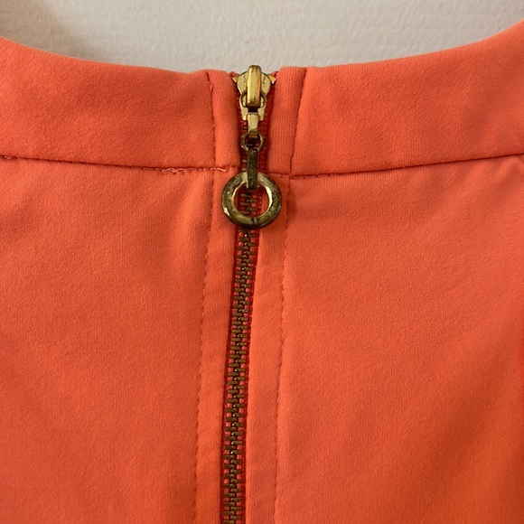 Cynthia Rowley spandex dress in peach, size medium. With pockets!! - Picture 5 of 6